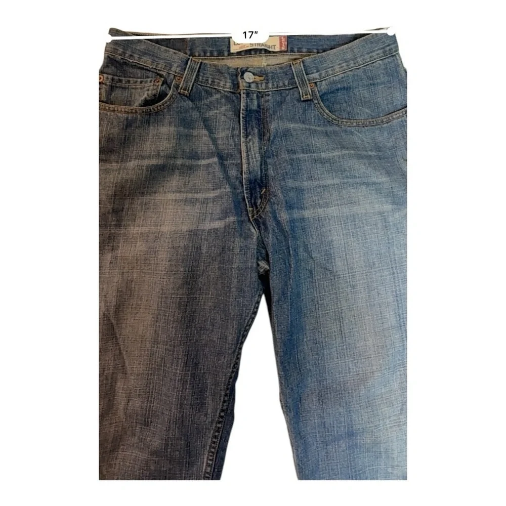 LEVI’s 569 Men’s Loose Straight Jeans Size 34x32​​